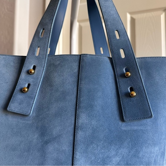 FRAME Les Second Medium Suede Tote - Picture 5 of 15